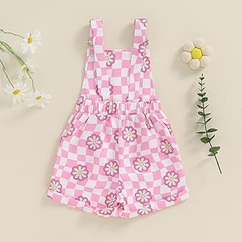 Amazon.com: Kids Girl Clothes Summer Short Overalls